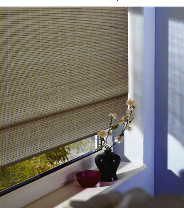 Cordless Roman blinds